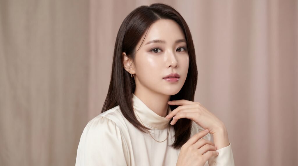 korean beauty model