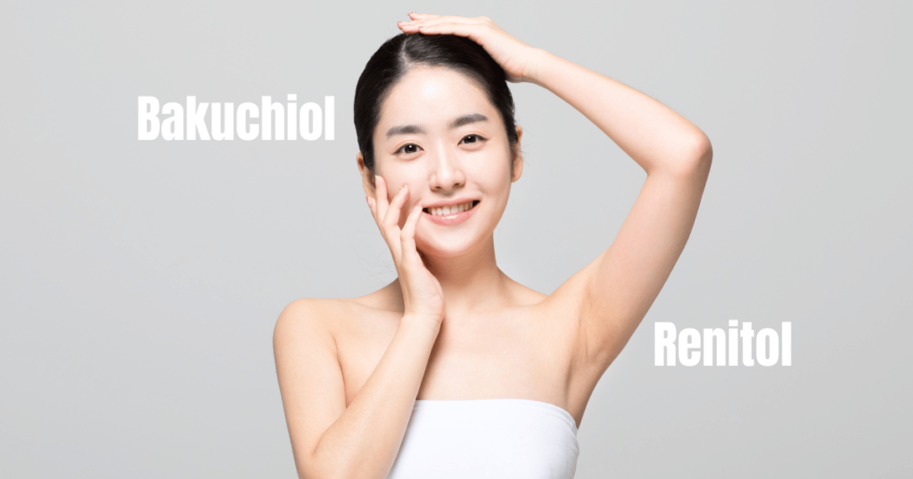 Bakuchiol vs Renitol_white