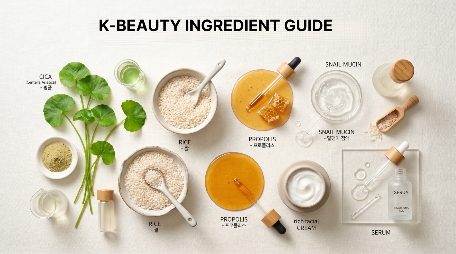 k beauty ingredient guide