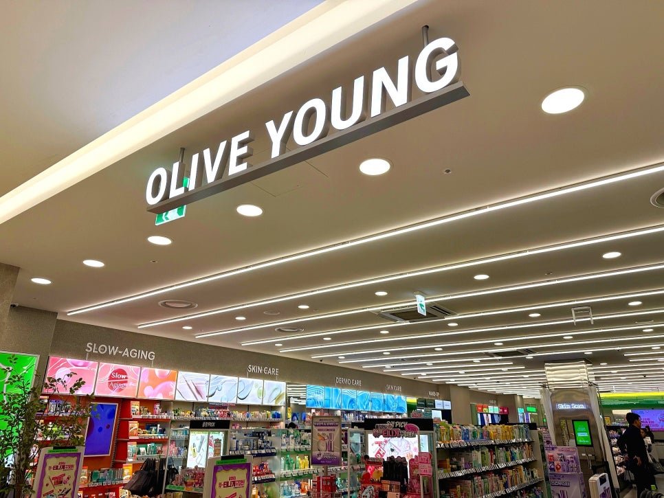 Olive Young Korea beauty store comparison
