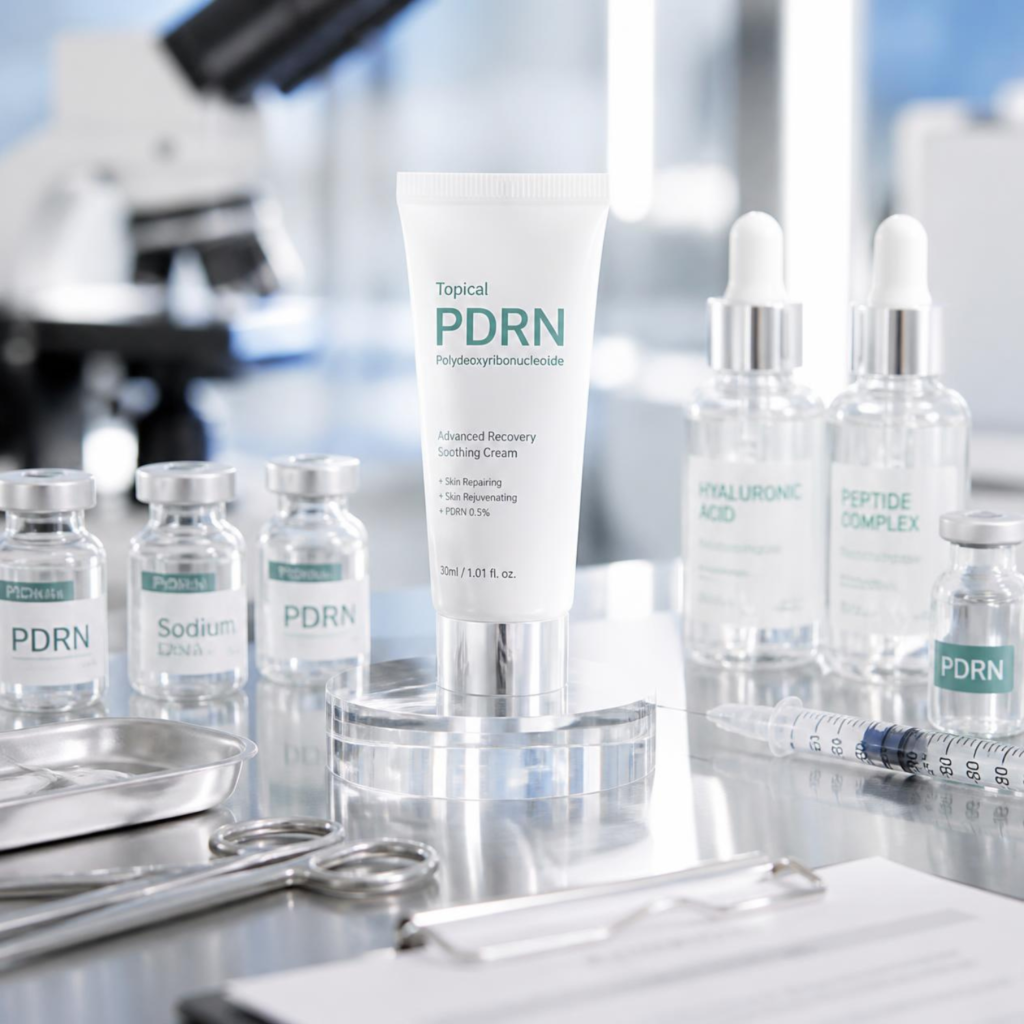 PDRN serum and ampoule products in Korean skincare
