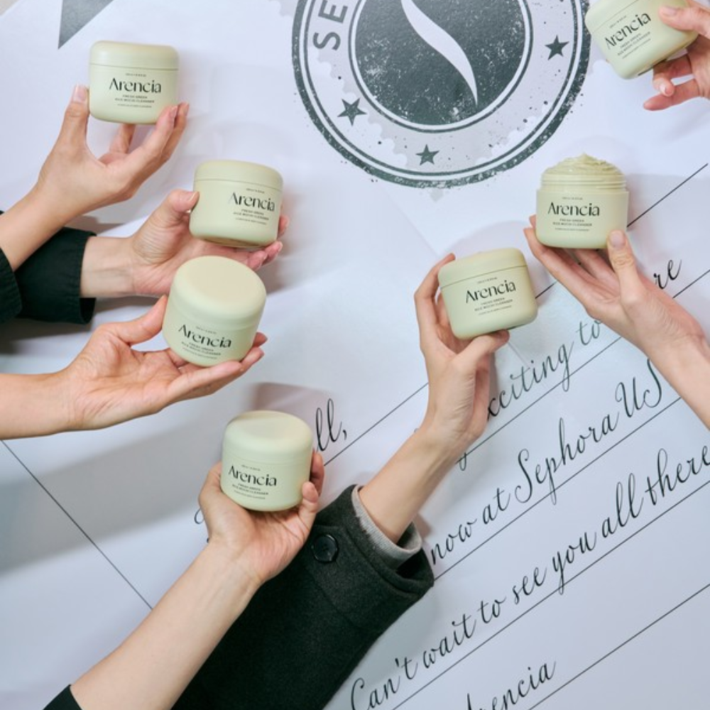 Arencia Korean skincare global retail availability