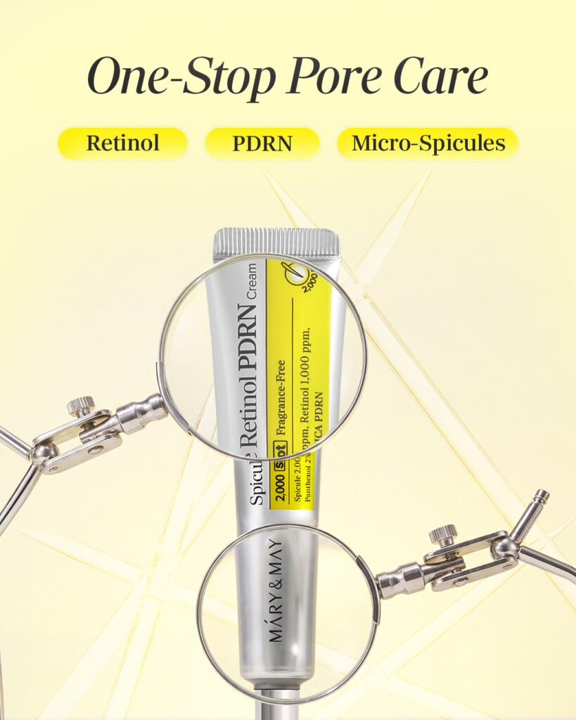 Mary&May skincare products for elasticity and brightening