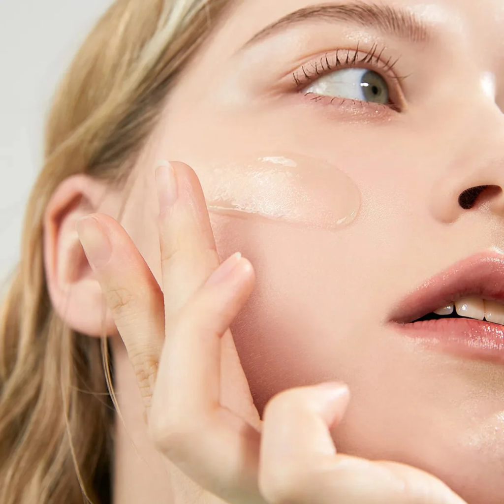 skincare product texture and formula concept