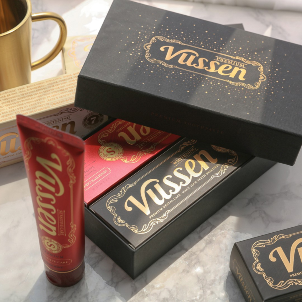 Vussen premium toothpaste gift set from Osstem Pharma