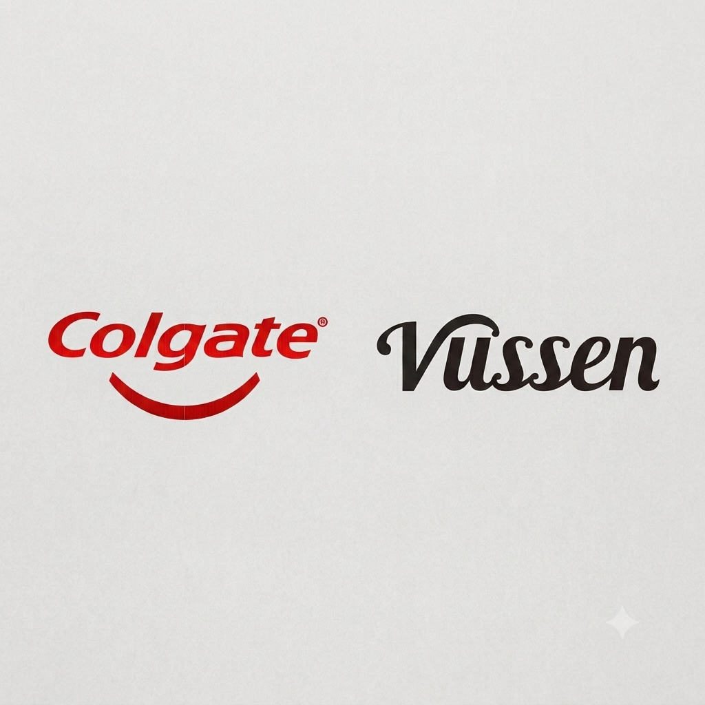 Vussen vs Colgate toothpaste brand comparison
