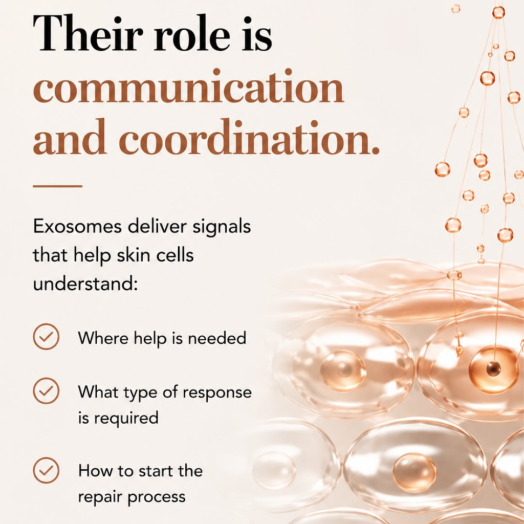 Exosome's main role