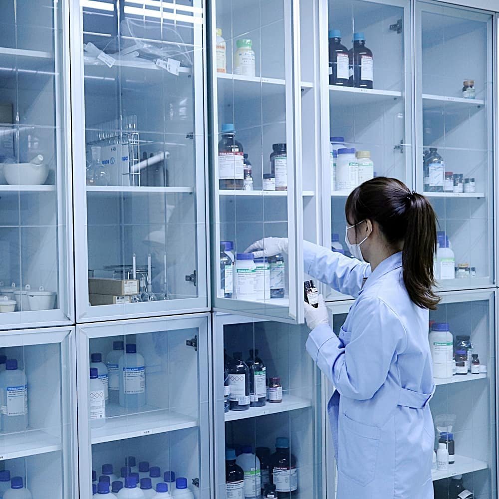 Osstem Pharma Oral Health Research Institute laboratory in Korea
