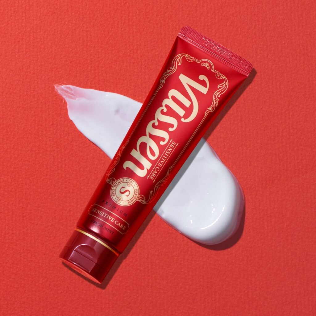 Vussen S sensitive care toothpaste with tricalcium phosphate