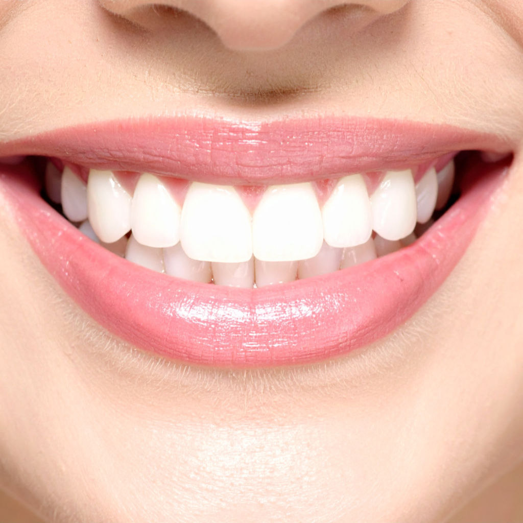 Teeth whitening result concept for Vussen whitening toothpaste