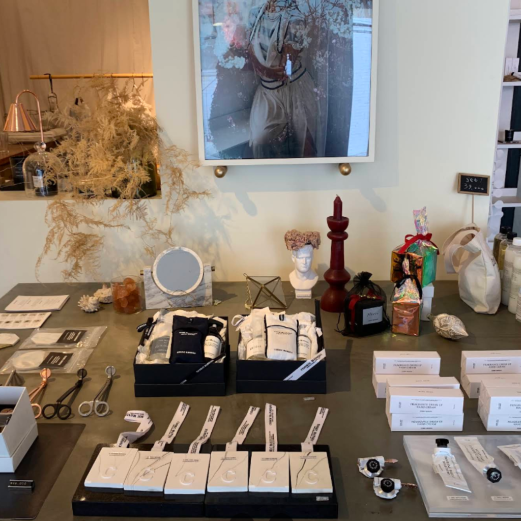 Cosmic Mansion hair and fabric perfume products in Seoul
