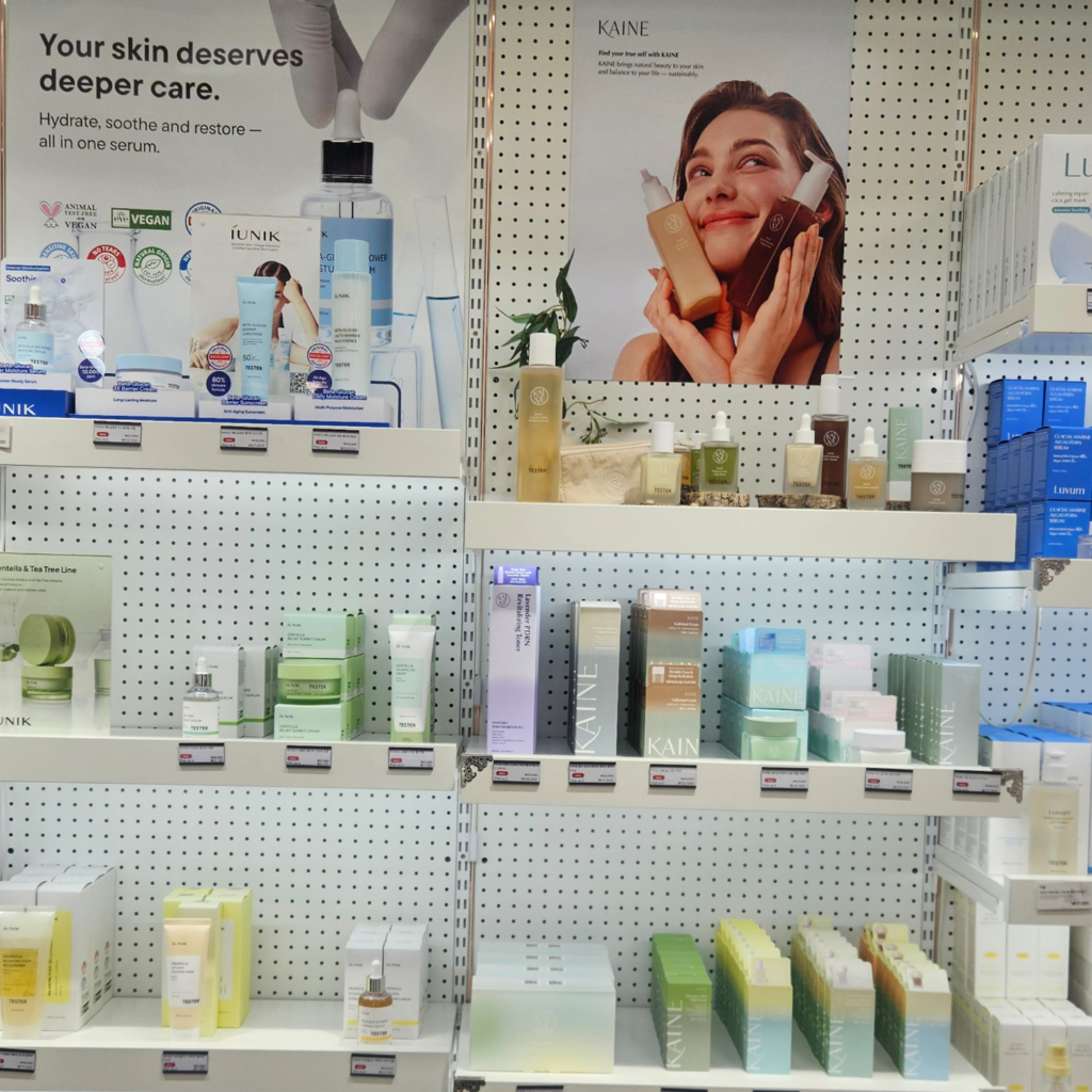 “Popular K-beauty brands at Pick No.3 Seoul”