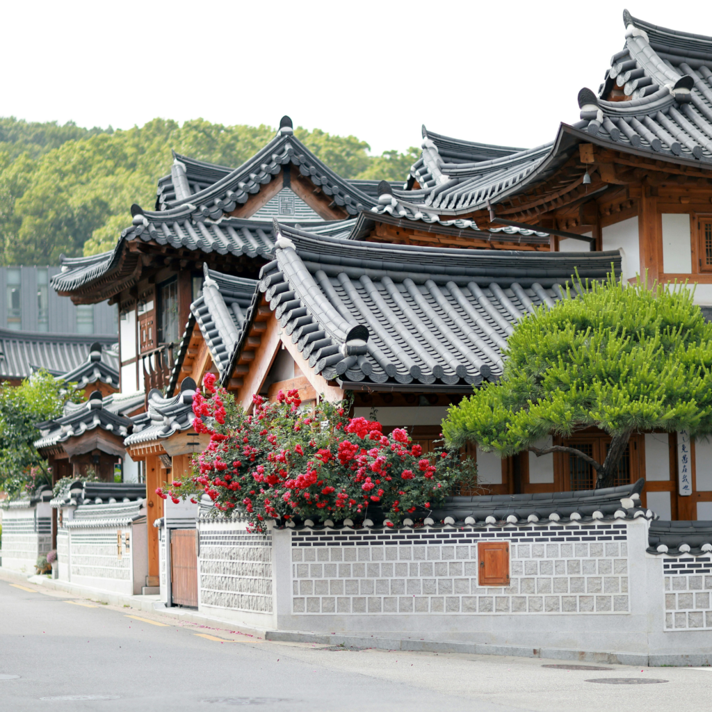Korean fragrance shopping street near Anguk Station and Bukchon