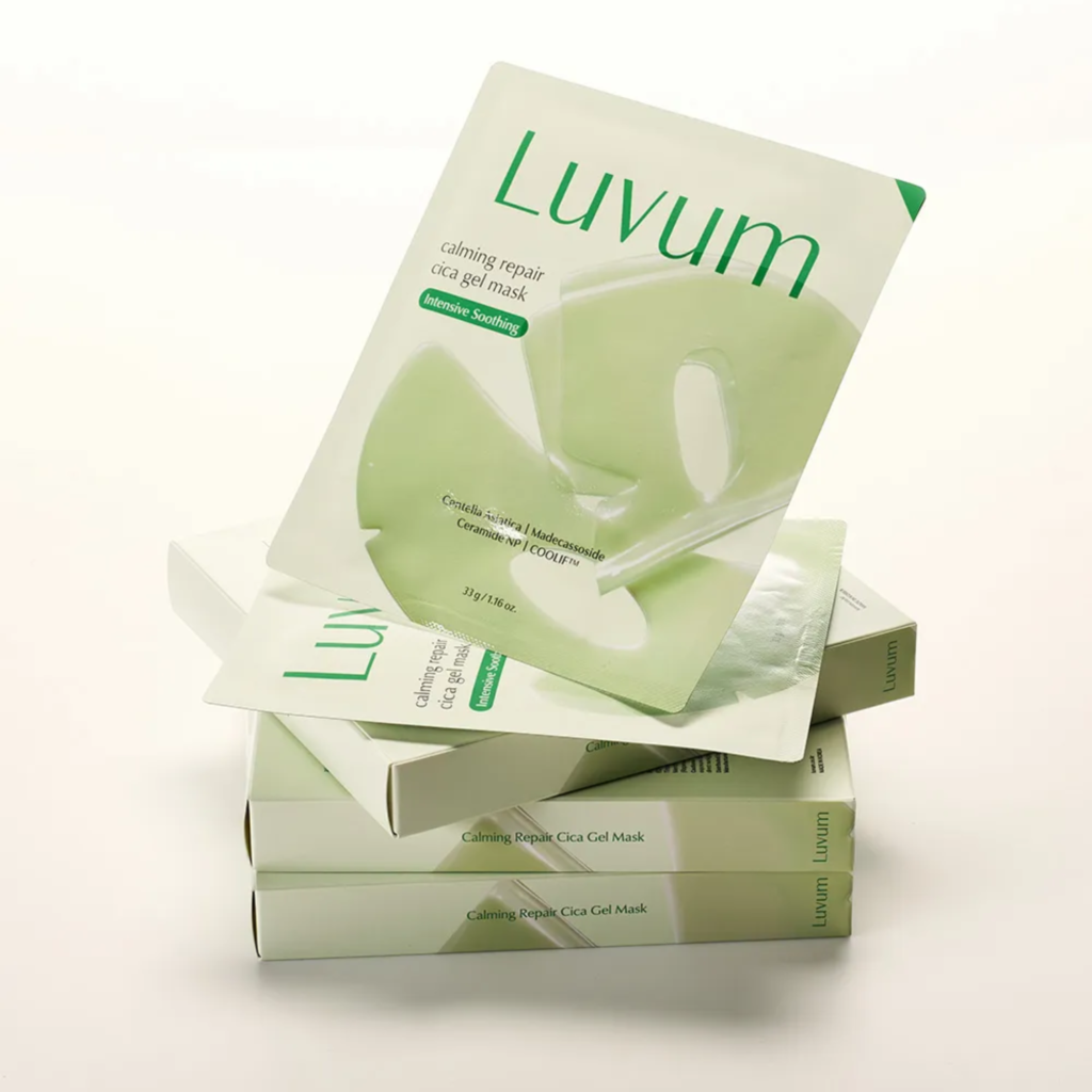“Luvum Calming Repair Cica Gel Mask at Pick No.3”