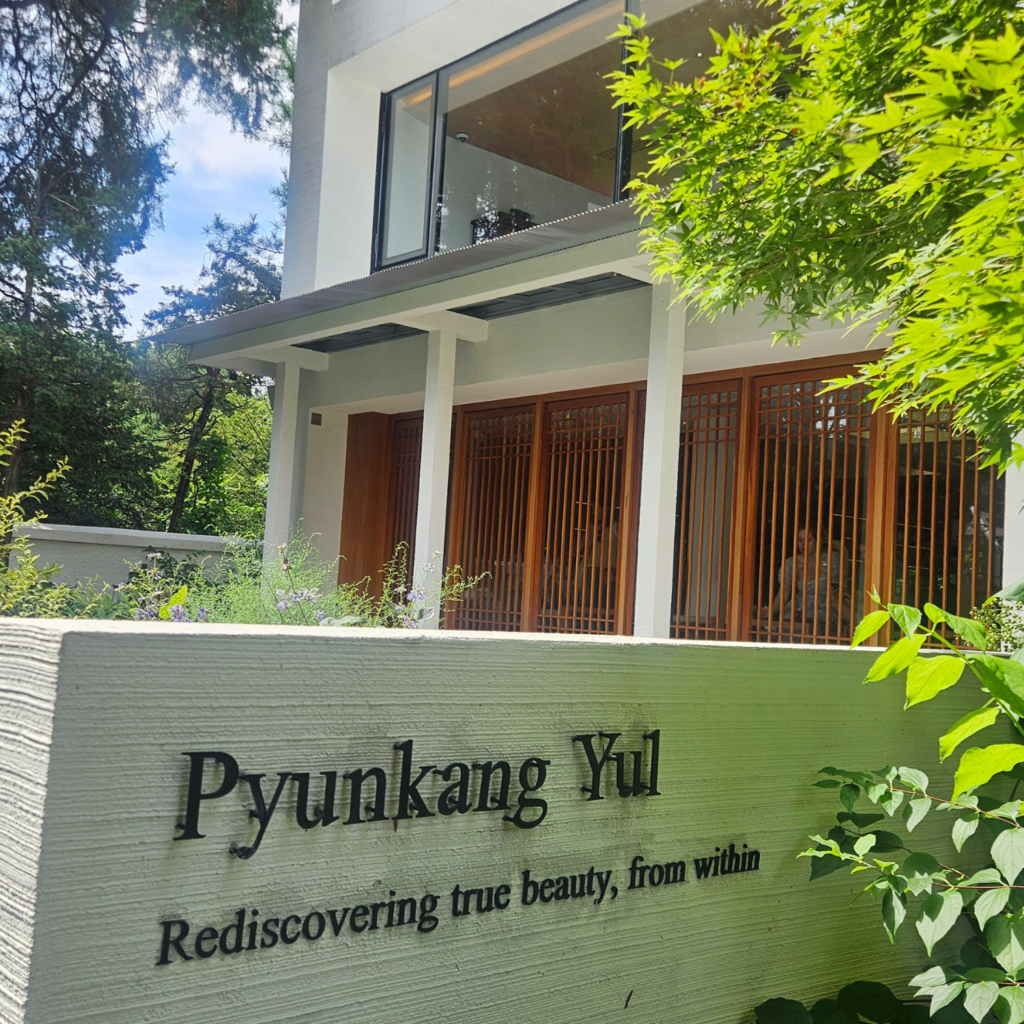 Beauty flagship stores near Bukchon Hanok Village in Seoul