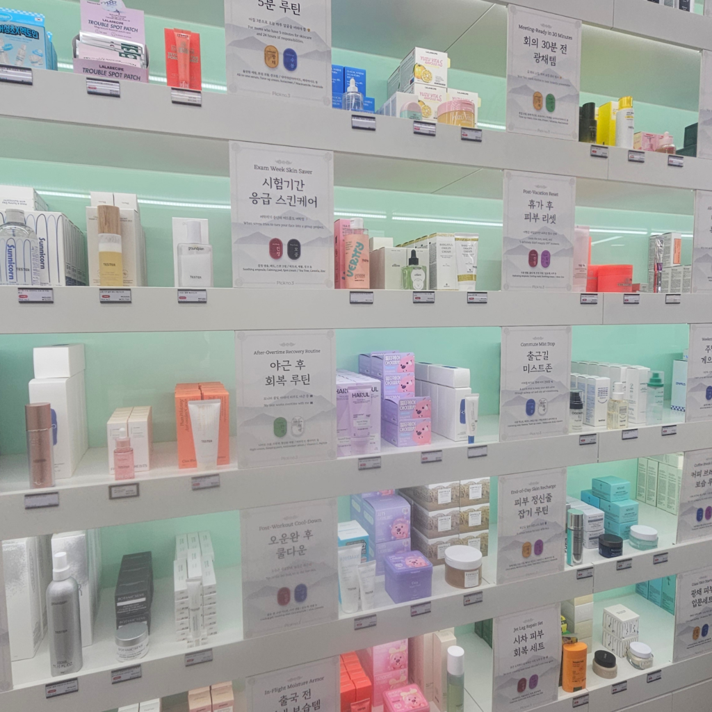 “Pick No.3 Korean beauty store compared with Olive Young”