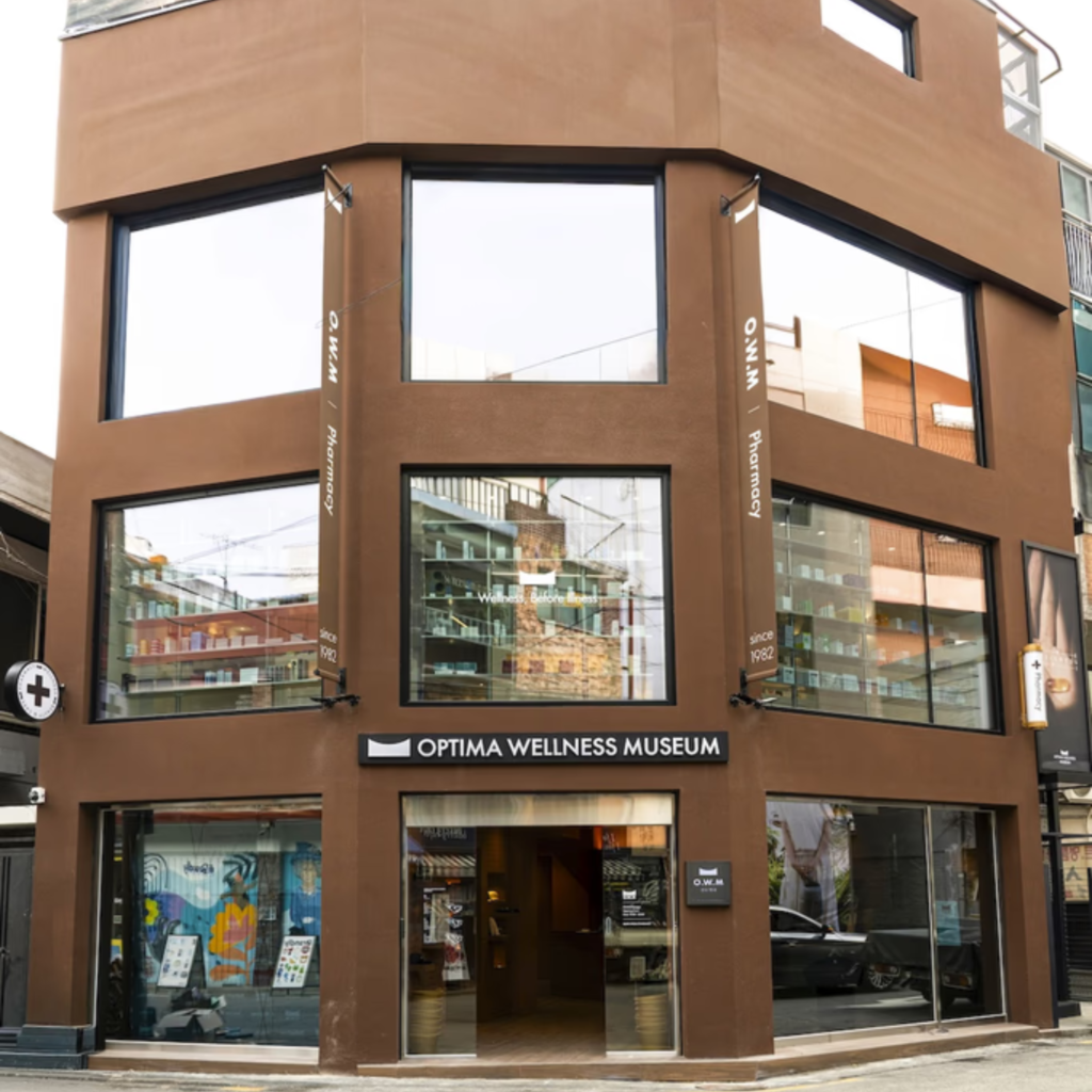 Optima Wellness Museum as Korea's Monge Pharmacy